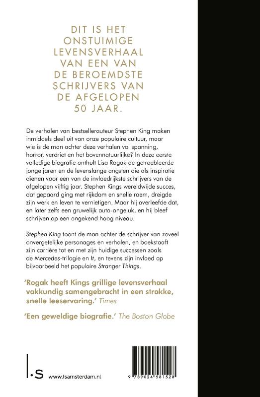 Stephen King achterkant