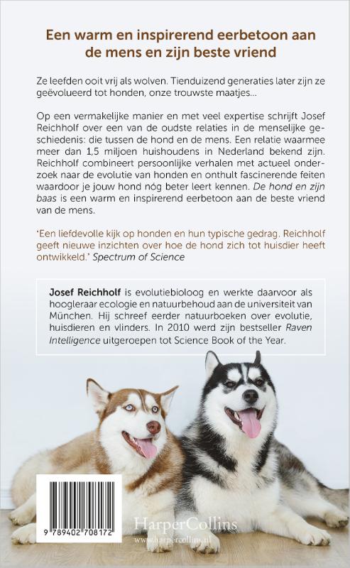De hond en zijn baas achterkant