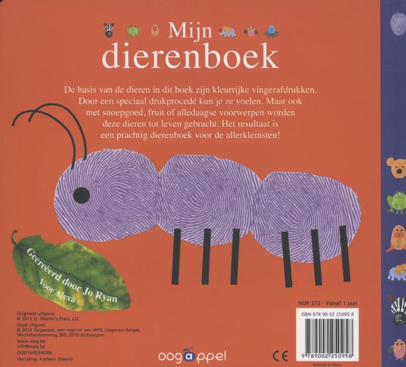 Mijn dierenboek achterkant