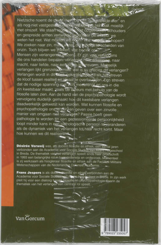 Passie En Persoonlijkheid achterkant