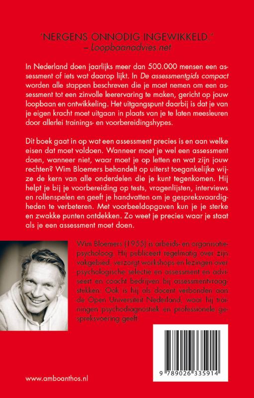 De assessmentgids compact achterkant