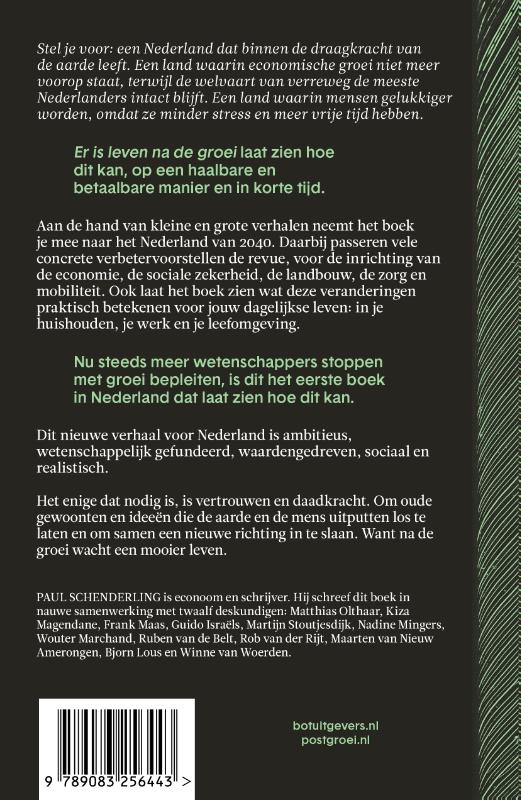 Er is leven na de groei achterkant