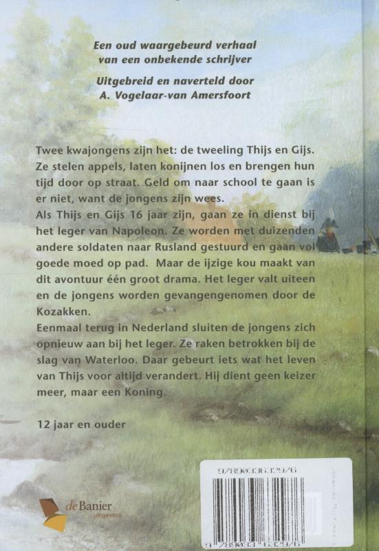Soldaat in een ander leger achterkant