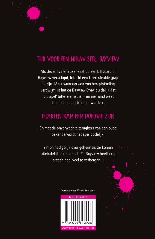 One of Us is Back / One Of Us Is Lying / 3 achterkant