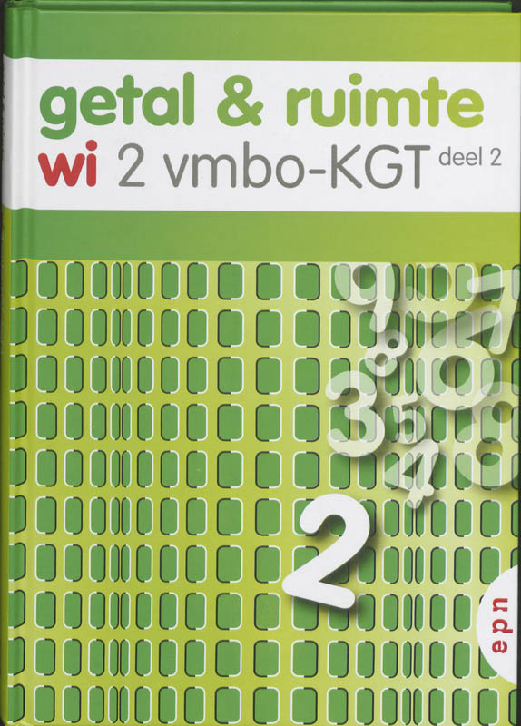 Getal en Ruimte / 2 Vmbo-KGT deel 2