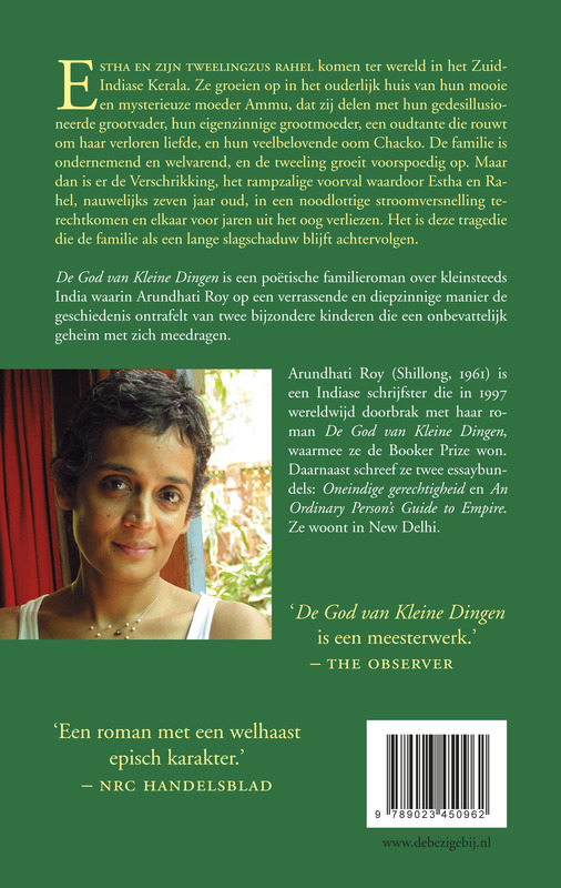 De God Van Kleine Dingen achterkant