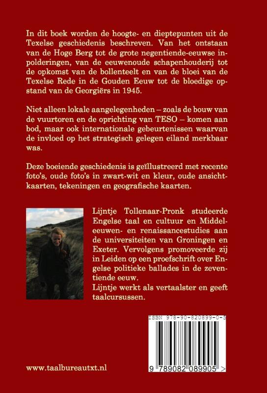 Een kleine geschiedenis van Texel achterkant