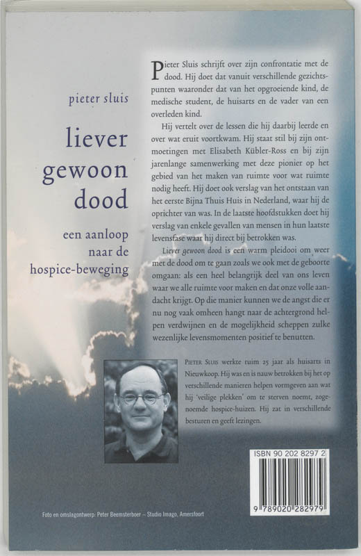 Liever Gewoon Dood achterkant