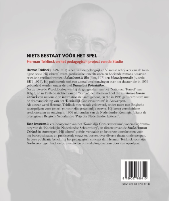 Coulissen 2 -   Niets bestaat vóór het spel achterkant