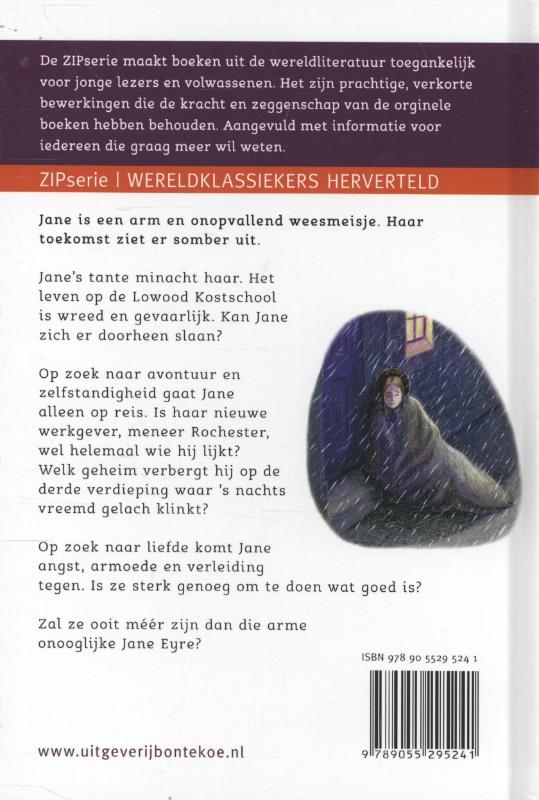 Jane Eyre achterkant
