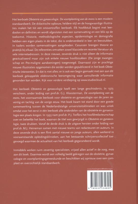 Obstetrie en gynaecologie achterkant