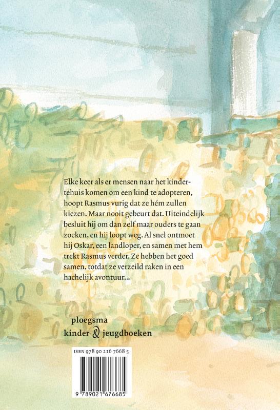 Rasmus en de landloper achterkant