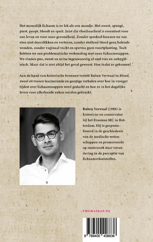 Bloed, zweet en tranen achterkant