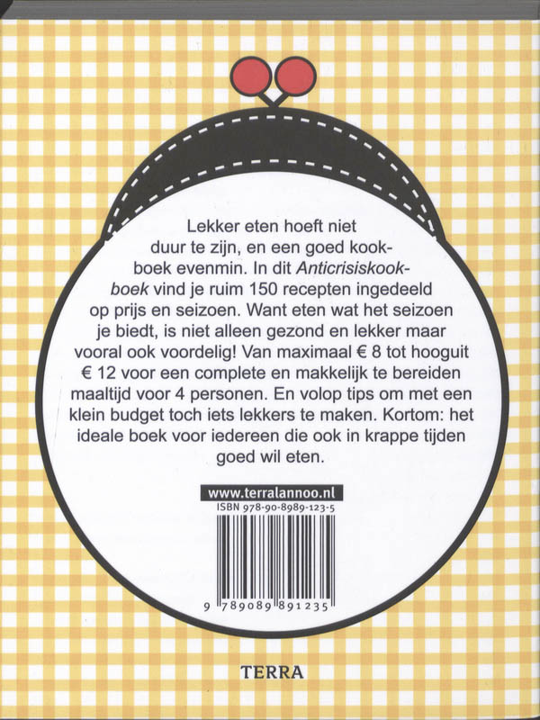 Anticrisiskookboek achterkant