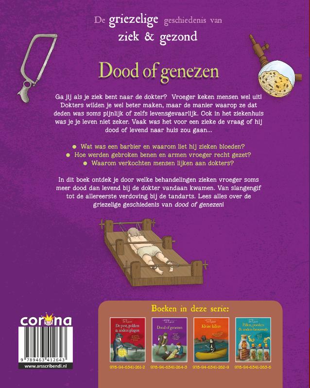 Dood of genezen / De griezelige geschiedenis van ziek en gezond achterkant