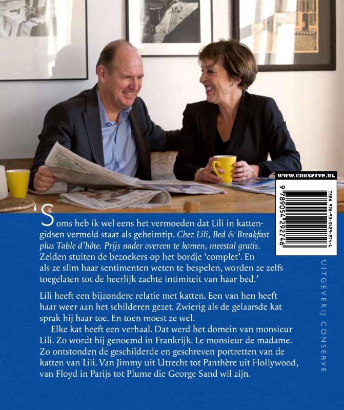 Les chats de Lili achterkant