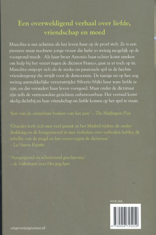 De drie bruiloften van Manolita achterkant