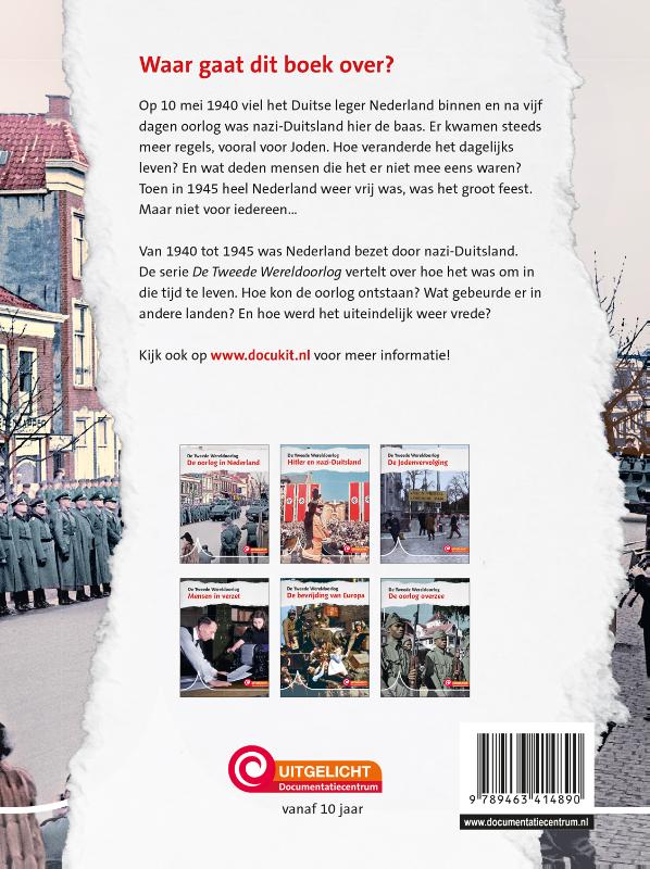De oorlog in Nederland / De Tweede Wereldoorlog achterkant