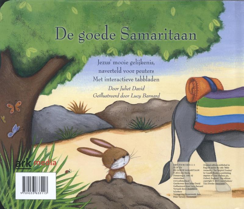 De goede Samaritaan achterkant