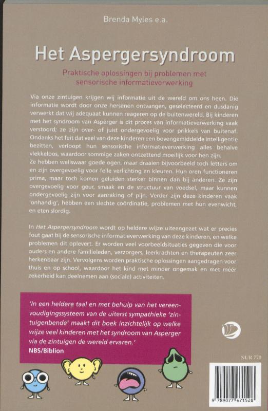 Het Aspergersyndroom achterkant