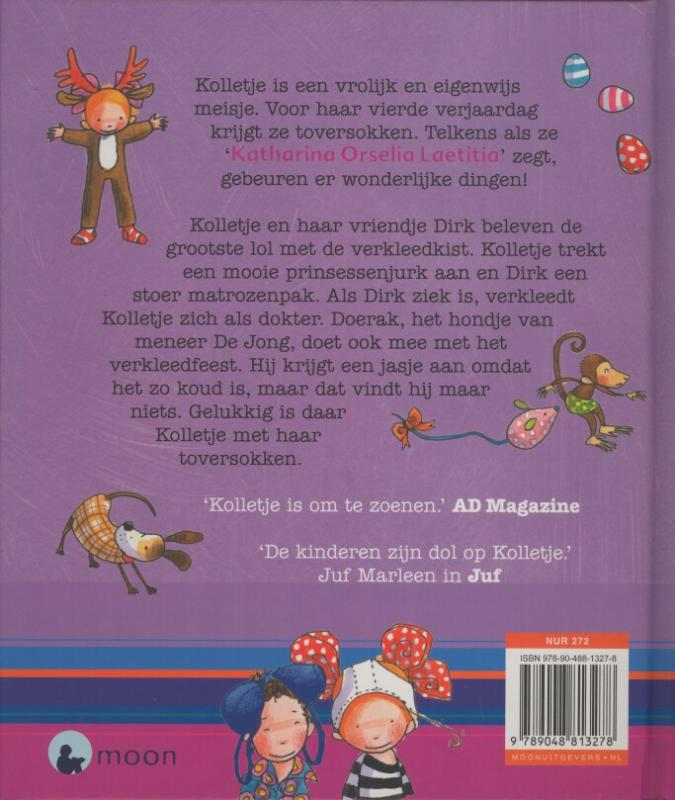 Kolletje en de verkleedkist achterkant