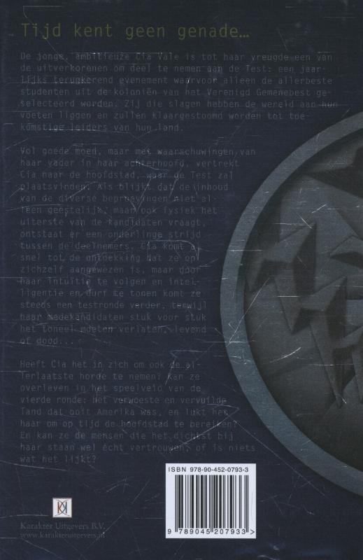 De test / De test-trilogie / 1 achterkant