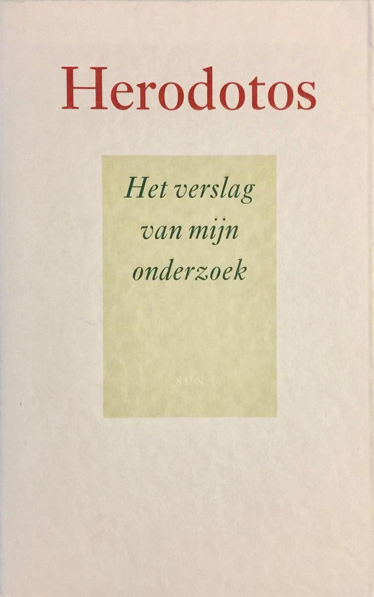 Het verslag van mijn onderzoek