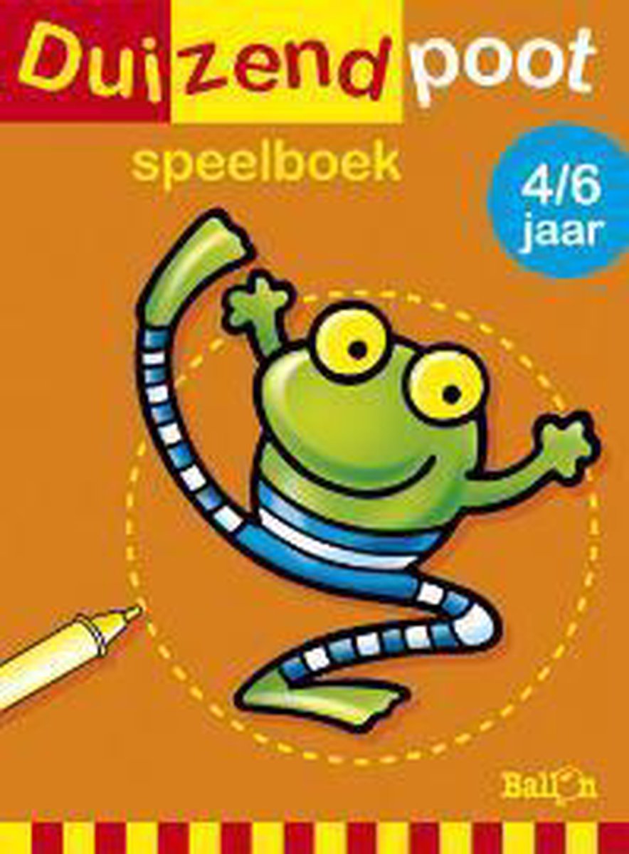 Speelboek kikker (4-6 jaar)