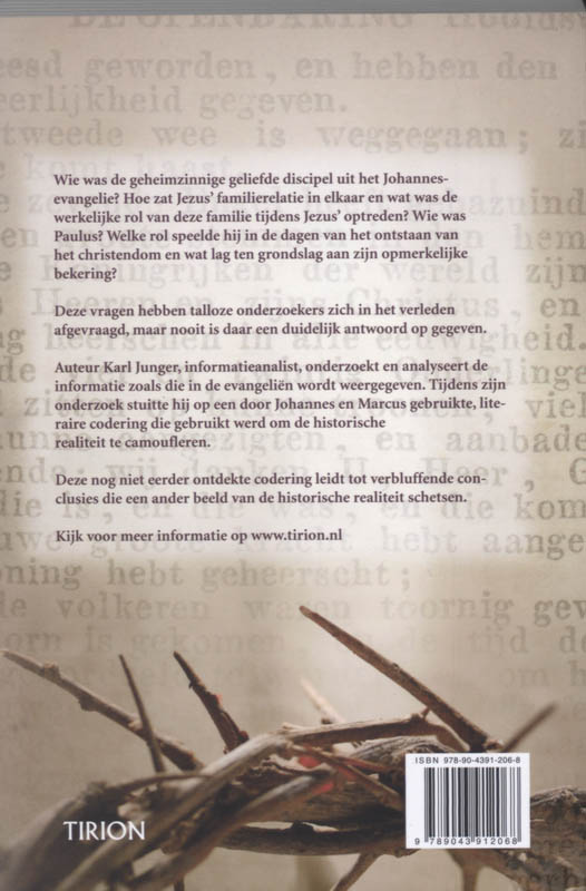 De Evangeliecode achterkant