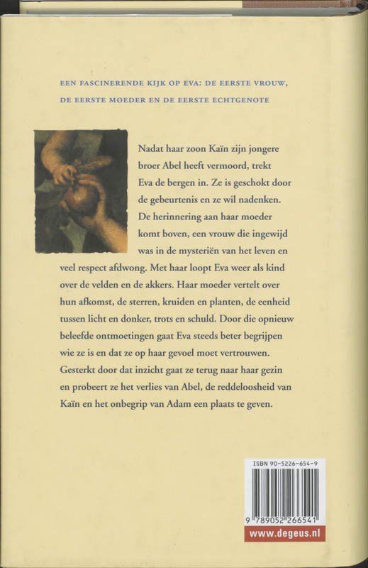 Boek Eva achterkant