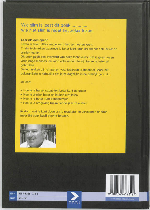 Leer als een speer achterkant