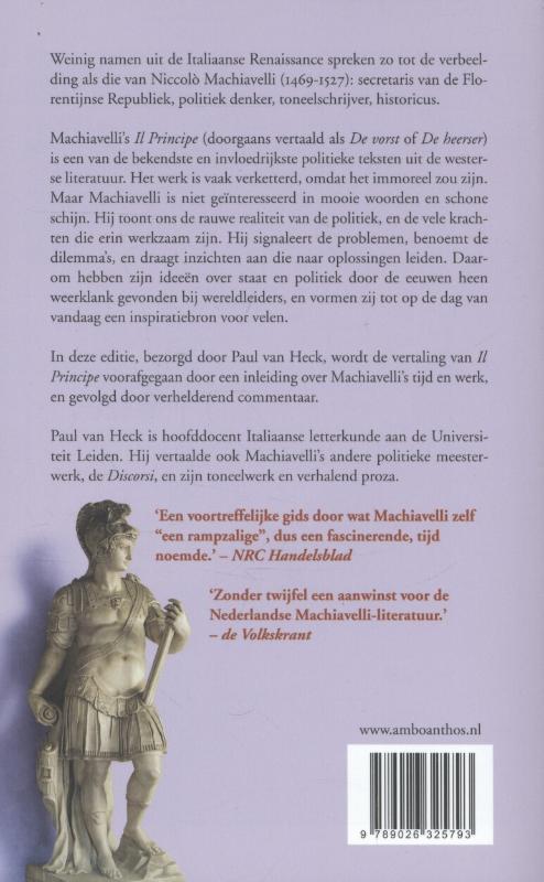 Il principe achterkant