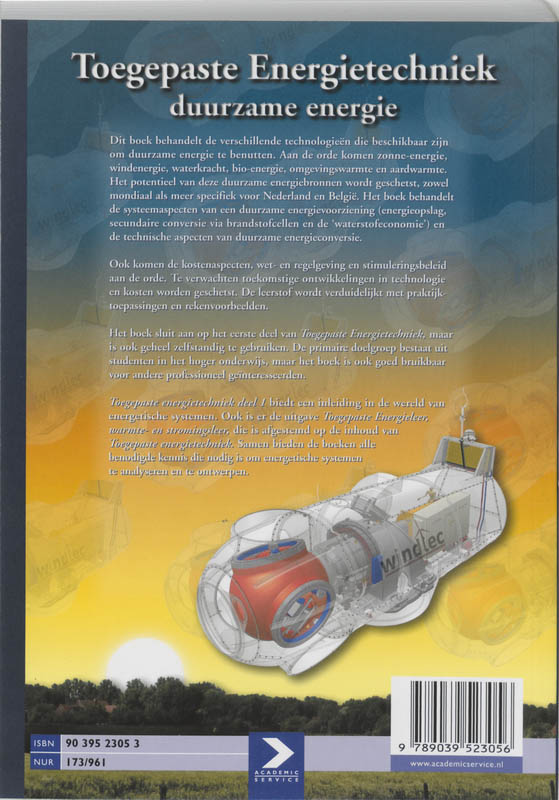 Toegepaste energietechniek achterkant