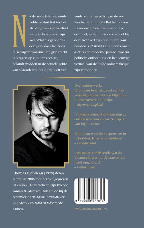 Het West-Vlaams versierhandboek achterkant