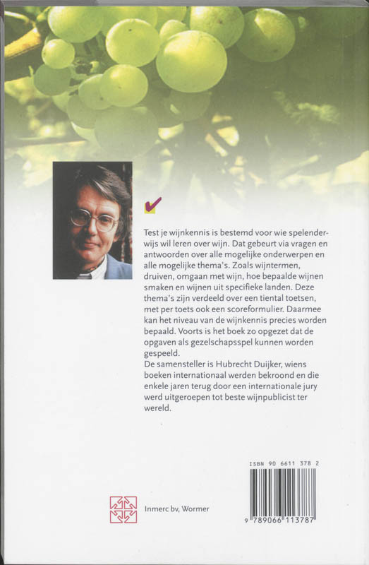 Test Je Wijnkennis Met Hubrecht Duijker achterkant