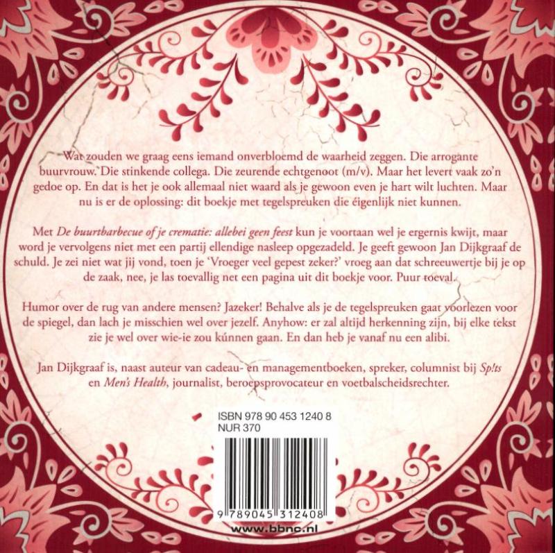 De buurtbarbecue of je crematie: allebei geen feest achterkant