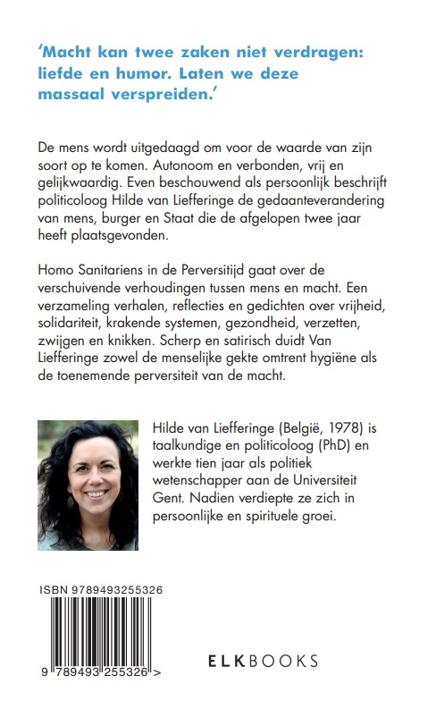 Homo Sanitariens in de Perversitijd achterkant