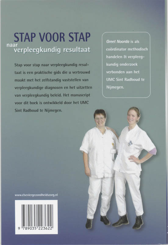 Stap voor stap naar verpleegkundig resultaat achterkant