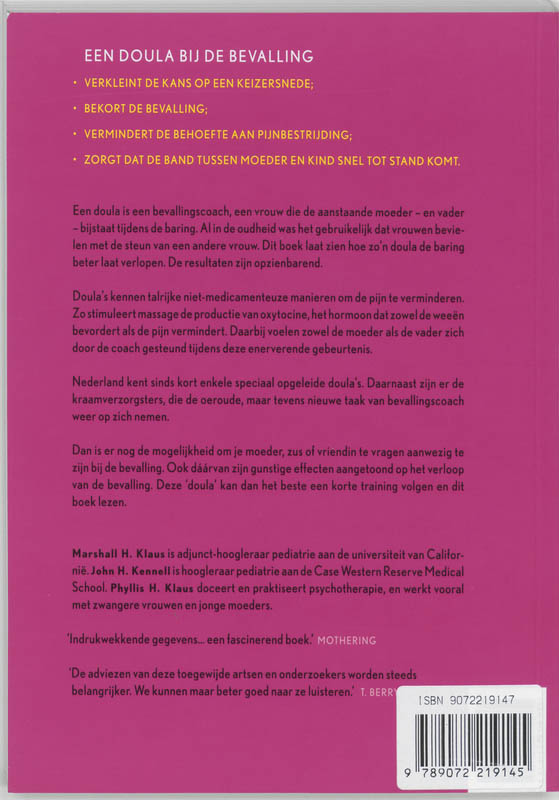 Het Doula-Boek achterkant