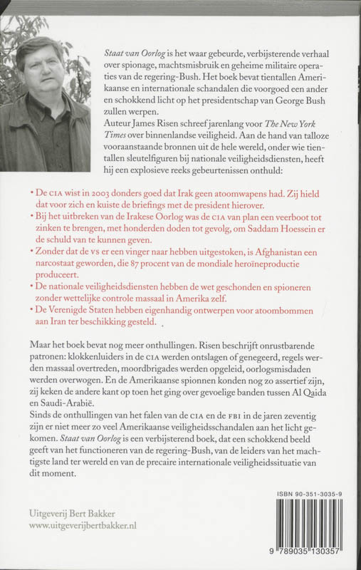 Staat Van Oorlog achterkant