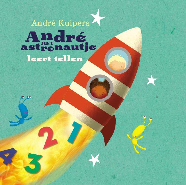 Andre het astronautje leert tellen