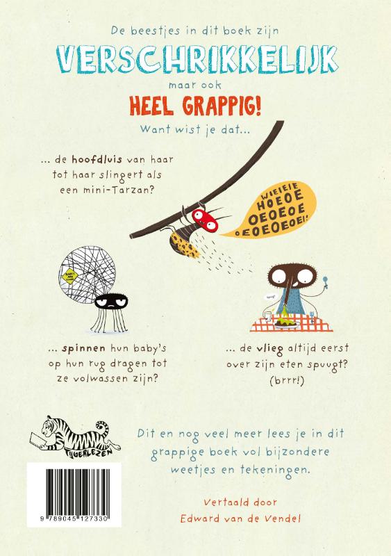 Verschrikkelijke beestjes / Tijgerlezen achterkant