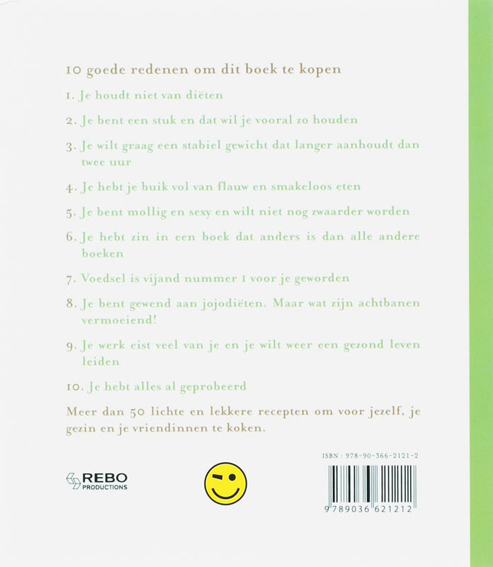 50 Recepten om een stuk te blijven achterkant