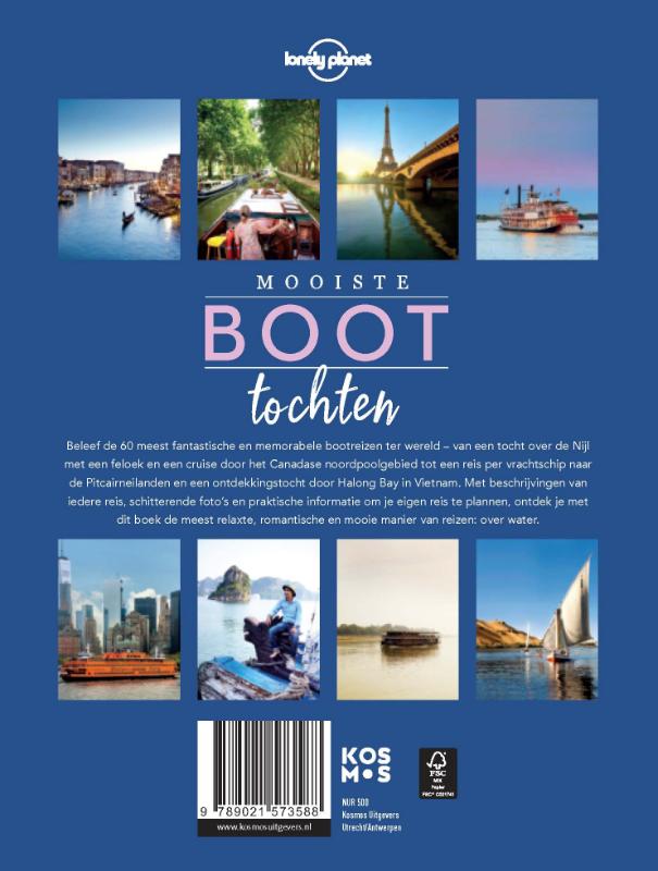 Lonely Planet  -   Mooiste boottochten achterkant