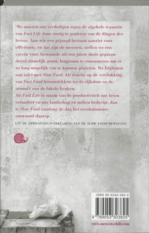 Slow Food achterkant