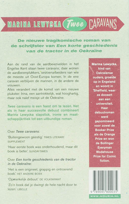 Twee caravans achterkant