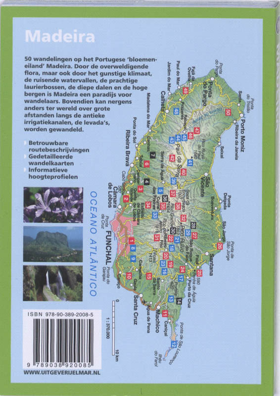 Madeira / Rother Wandelgidsen achterkant