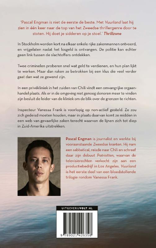 Vuurland / Vanessa Frank / 1 achterkant