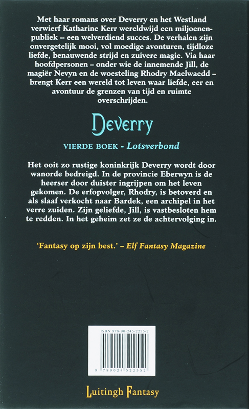 Deverry / 4 Lotsverbond midprice / Deverry saga / 4 achterkant