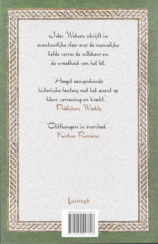 De stenen beer / Dalriada-trilogie / 3 achterkant